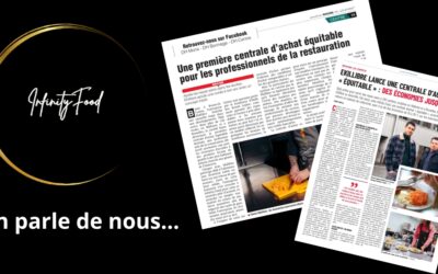 Infinity Food mis en lumière dans la presse pour son engagement aux côtés des professionnels de la restauration